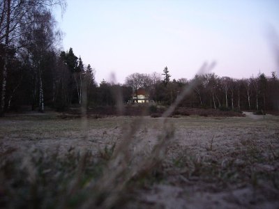 zicht op Chlet St-Helenaheuvel