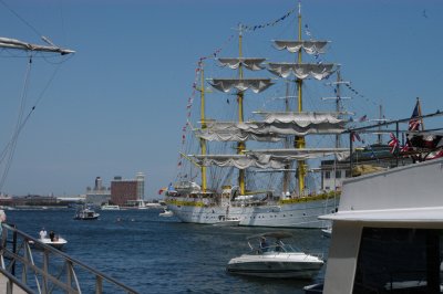 Here some pics of the Toll Ships visiting Boston this week