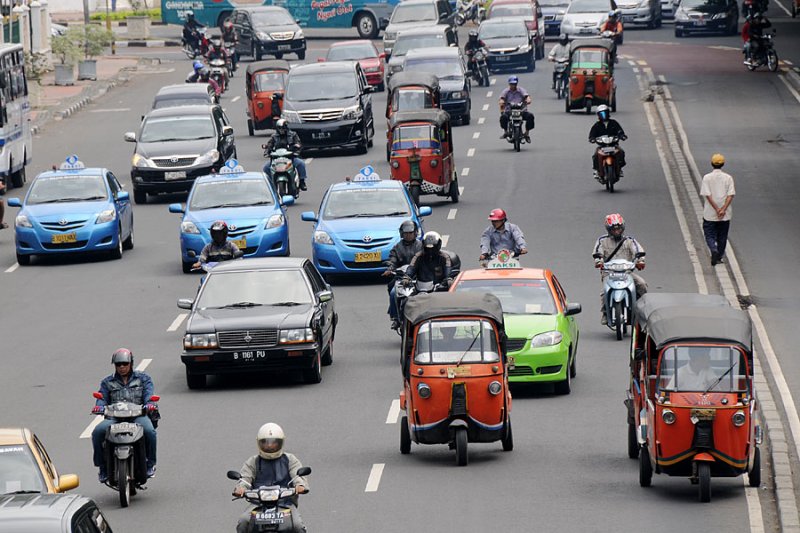 bajaj & Bluebird cabs