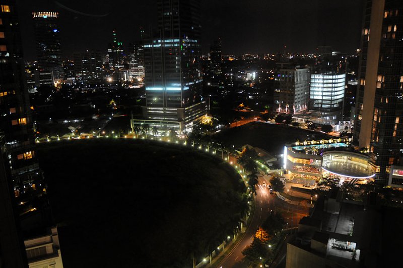 view from Marriott hotel