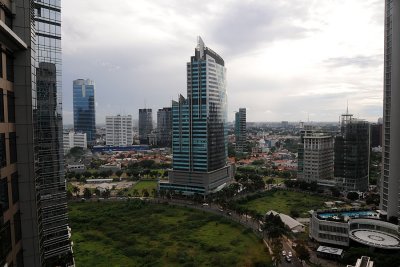 view from Marriott hotel