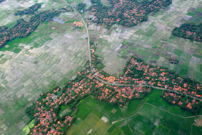 arial view of Jakarta
