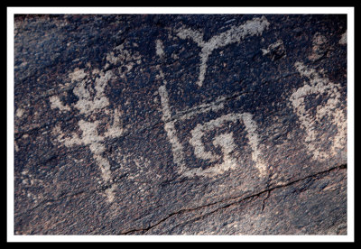 FLW Petroglyph