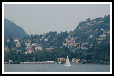 Sailing Lake Como