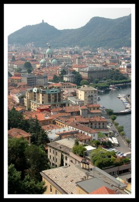 Como from Hill to Brunate