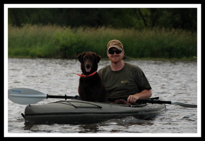 Tundra the Kayaking Dog