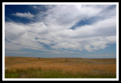 Prairie above the Badlands