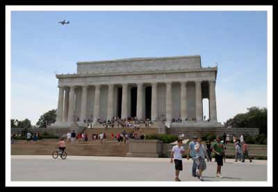 Lincoln Memorial and Flyover