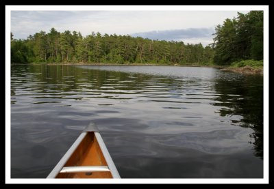 Canoeing into Portage