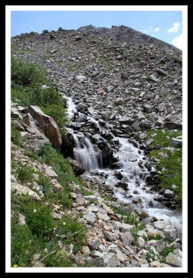 Creek Flowing Down the Mountain