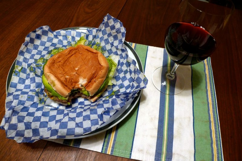 Cheeseburger and Zinfandel