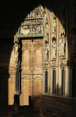 Evening Light, Freiburg Cathedral.JPG