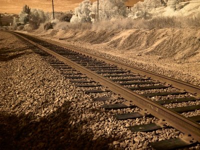 Rose Canyon Railroad Tracks