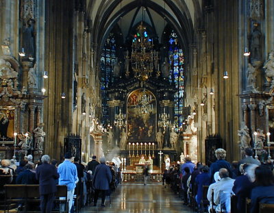 Inside St. Stephens Cathedral