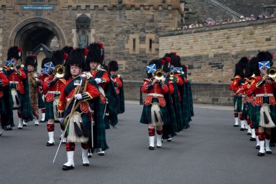 Highland Regiment Band, Edinburgh Castle Square