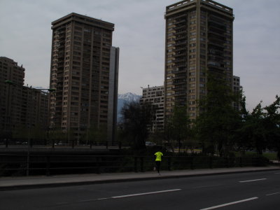 High-rises along America Vespucio Ave.