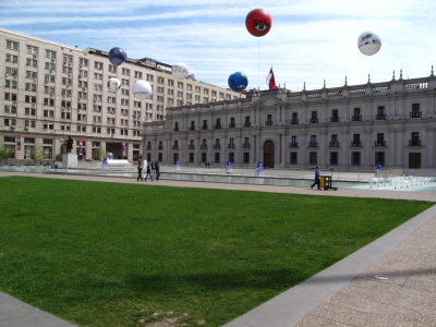 La Moneda, the Presidential Palace