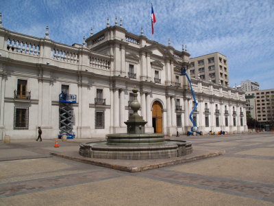 La Moneda, the Presidential Palace