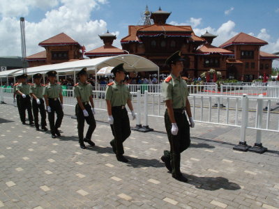 Police in Expo