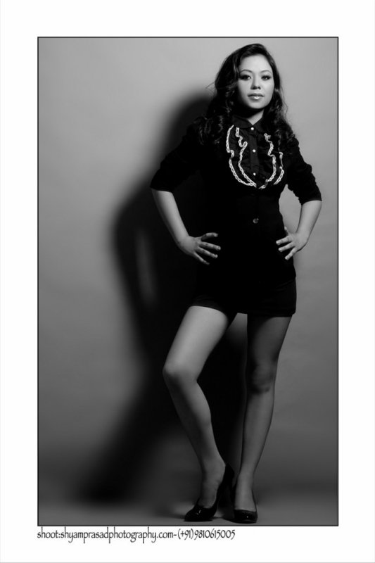 Model-Juhi, makeup-Rakesh Seth, Styling- Sweety