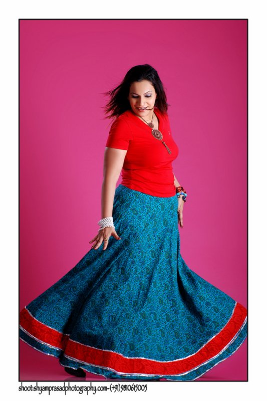 Model-Monika, Makeup & Styling- Simran