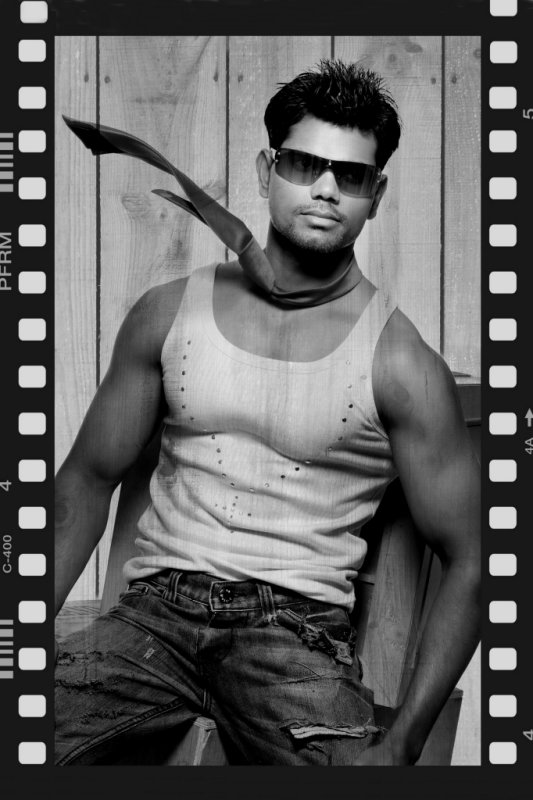 Model-Shabbir Alam, -Makeup-Nasir