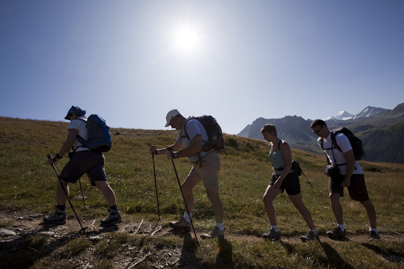 Preparing to summit the Bella-Tolla.