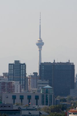 The Beijing TV Tower.