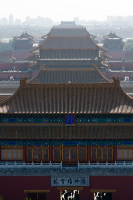 Roofs of the Forbidden City.