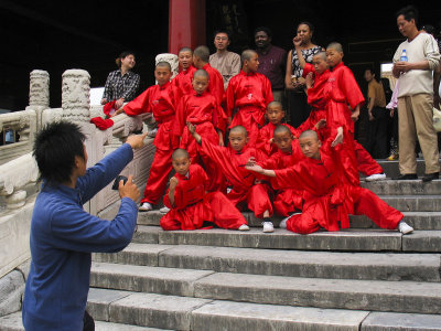 Inside the Forbidden City.