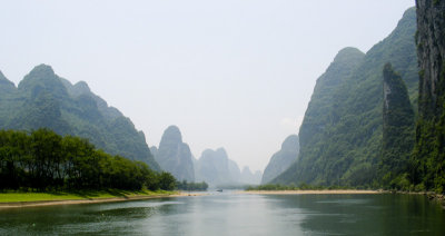 Li River, Guilin to Yangshuo.