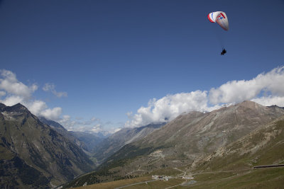 Mom over the Zermatt valley.