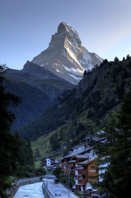 Matterhorn from Zermatt.
