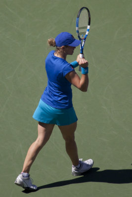 Clijsters victorious.