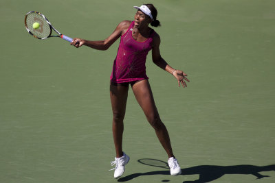 Venus Williams forehand.