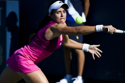 Nicole Gibbs backhand.