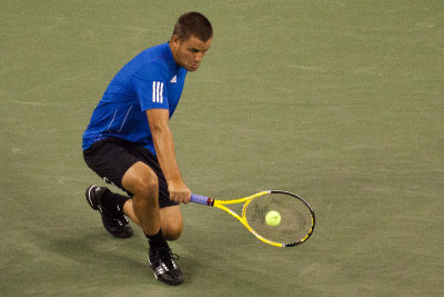 Mikhail Youzhny backhand.