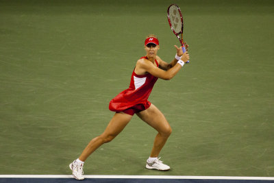 Elena Dementieva forehand.