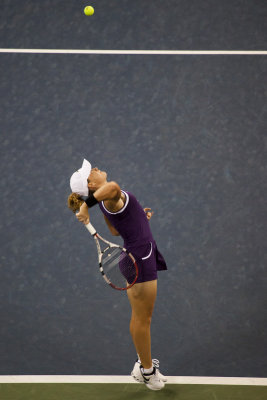 Samantha Stosur serve.