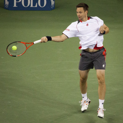 Soderling forehand.