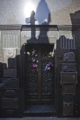 Duarte Family mausoleum in the cemetery (Evita's grave), Buenos Aires.