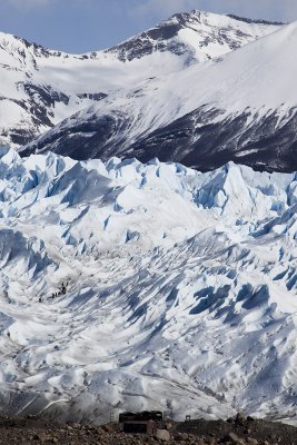 Mini-trekkers on the Perito Moreno Glacier.