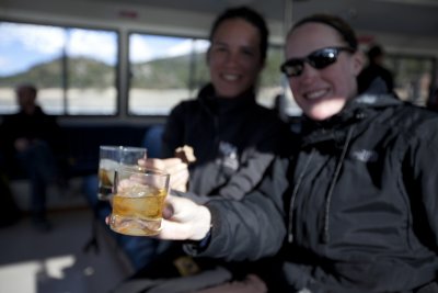 Scotch on the rocks, glacial ice that is!