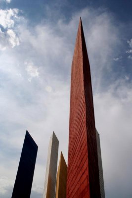 SATELITE TOWERS BY BARRAGAN