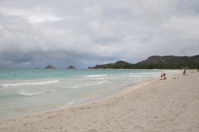 Kailua Beach, One Day after Obama visit