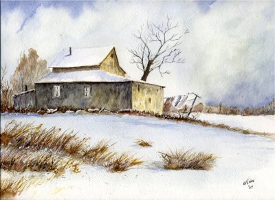 Water Color - Adobe Winter