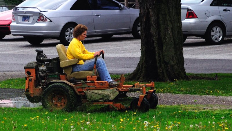 Spring Mowing in Indiana