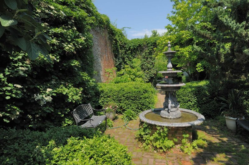 Garden at Bank