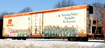 More Railroad Boxcar Art