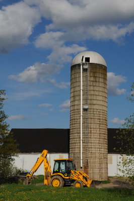 Farm Machinery and a silo